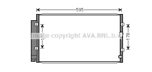 AVA QUALITY COOLING Lauhdutin, ilmastointilaite SU5102D